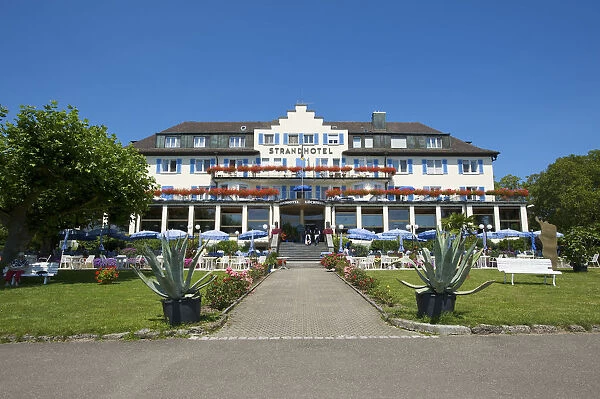 Hotel in Mittelzell, Reichenau Island, Lake Constance, Baden-Wuerttemberg, Germany