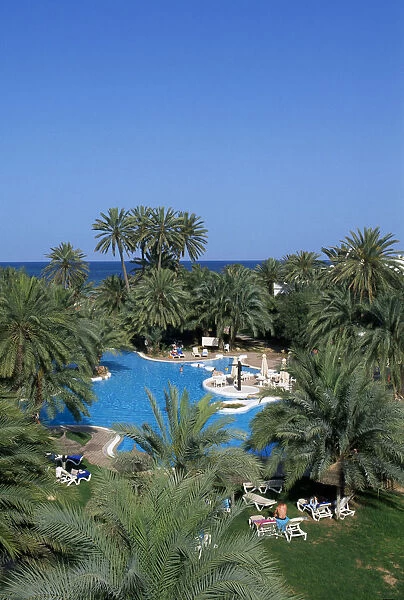 Hotel Odyssee, oasis Zarzis, Djerba, Tunisia