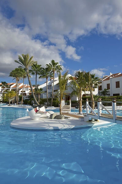 Hotel Parque Santiago in Los Christianos, Tenerife, Canary Islands, Spain
