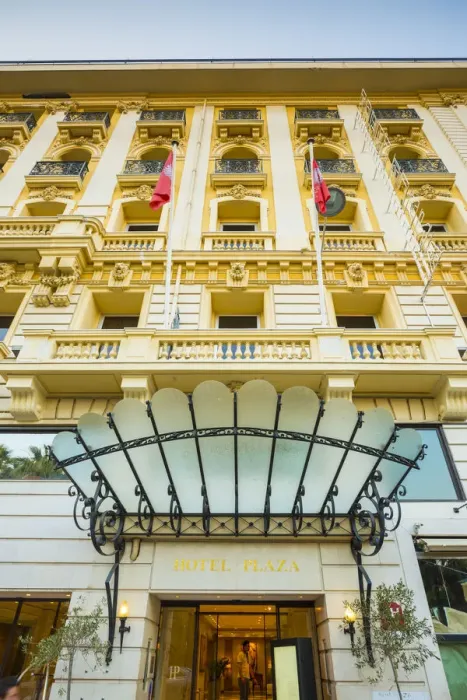 Framed Print : Hotel Plaza, Promenade des Anglais, Nice, Alpes-Maritimes, Provence-Alpes-Cote