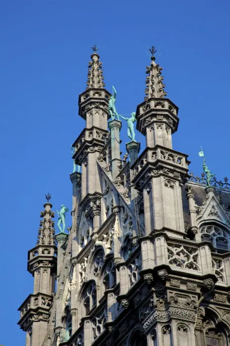 Framed Print : Hotel De Ville, Brussels, Belgium