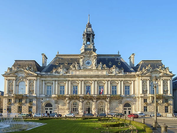 Hotel de Ville (city hall) on Place Juan Juares, Tours, Indre-et-Loire