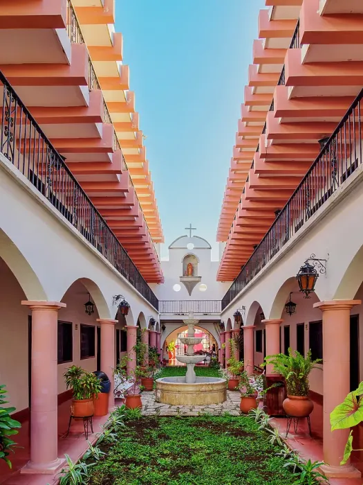 Framed Print : Hotel Zaci, Valladolid, Yucatan State, Mexico Framed Print : Hotel Zaci, Valladolid, Yucatan State, Mexico
