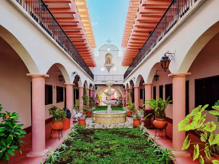 Framed Print : Hotel Zaci, Valladolid, Yucatan State, Mexico Framed Print : Hotel Zaci, Valladolid, Yucatan State, Mexico