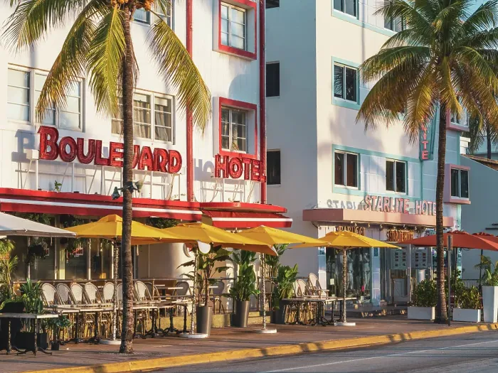 Framed Print : Hotels on Ocean Drive Art Deco District South Beach, Miami Beach, Florida, USA Framed Print : Hotels on Ocean Drive Art Deco District South Beach, Miami Beach, Florida, USA