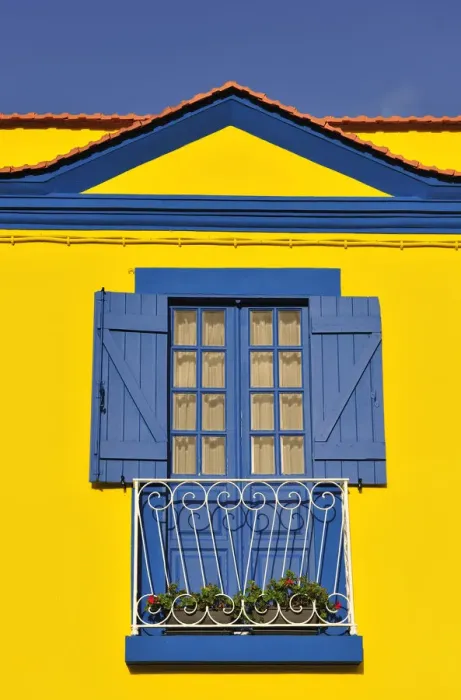 Framed Print : Detail of a house. Aveiro. Portugal Framed Print : Detail of a house. Aveiro. Portugal