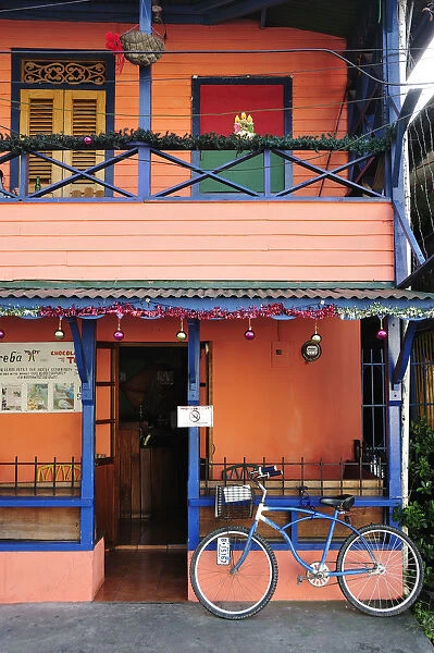 House at Bocas del Toro, Isla Colon, Panama, Central America
