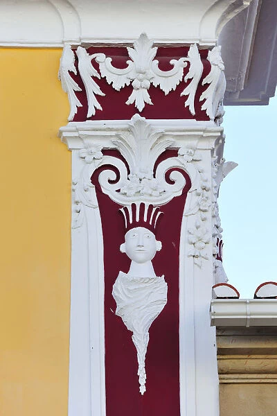 Detail of a house. Castelo de Vide, Alentejo. Portugal