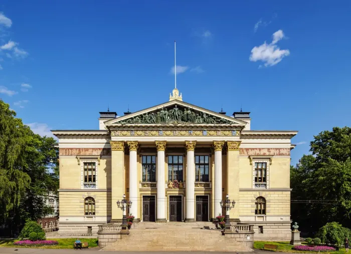 Framed Print : House of the Estates, Helsinki, Uusimaa County, Finland