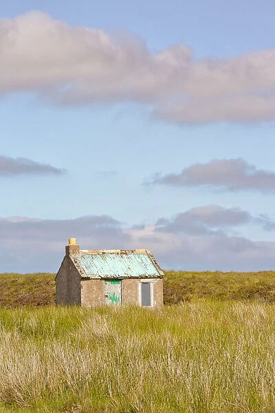 Empty house, Isle of Lewis, western scotland, United Kingdom