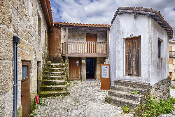 The house where lived the famous 19th century portuguese writer Camilo Castelo Branco. Friume, Ribeira de Pena. Tras os Montes, Portugal