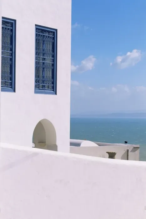 Framed Print : House in Sidi Bou Said