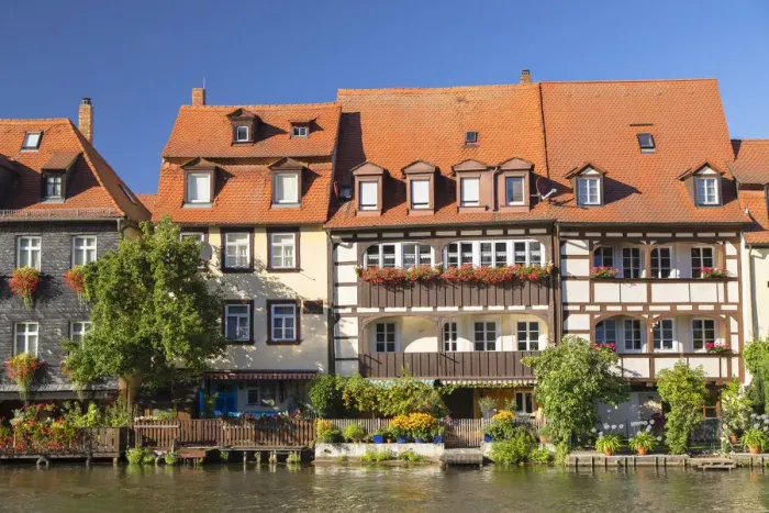 Framed Print : Houses of Klein Venedig (Little Venice), Bamberg (UNESCO World Heritage Site), Bavaria Framed Print : Houses of Klein Venedig (Little Venice), Bamberg (UNESCO World Heritage Site), Bavaria