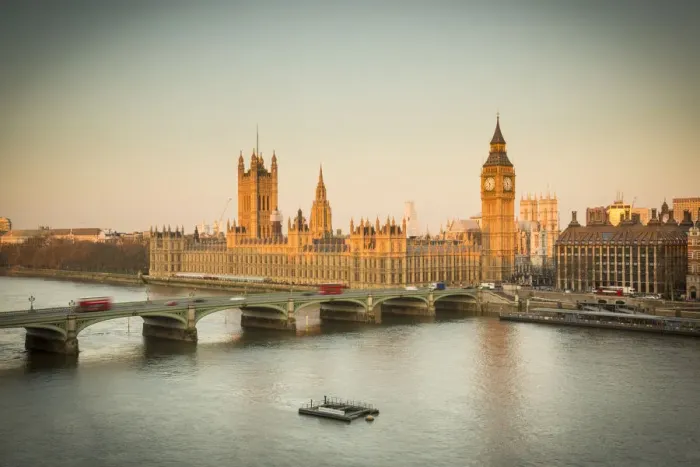 Framed Print : Houses of Parliament, London, England, UK
