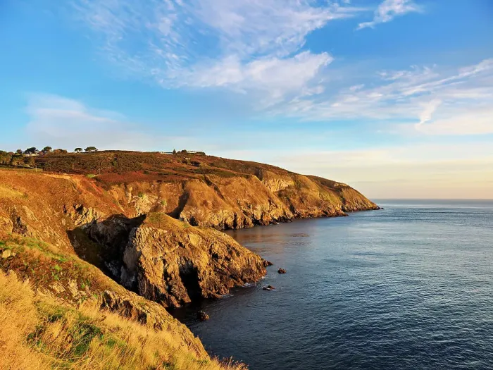 Framed Print : Howth Cliff at sunrise, County Dublin, Ireland Framed Print : Howth Cliff at sunrise, County Dublin, Ireland