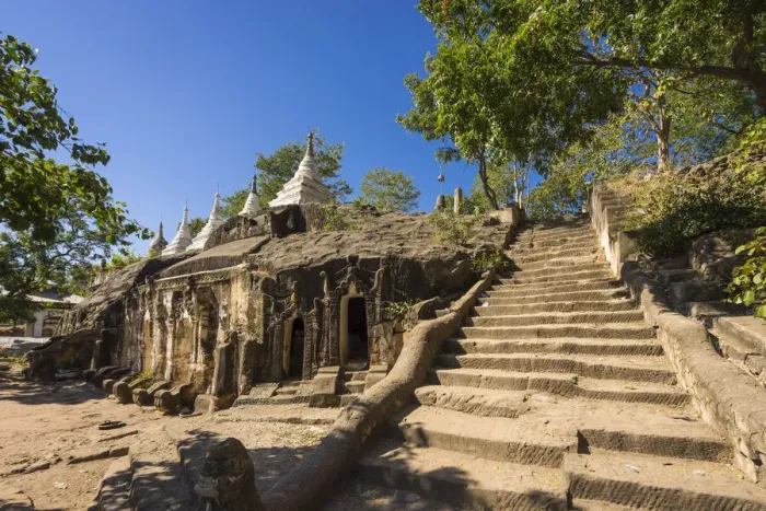 Framed Print : Hpo Win Daung Caves (AKA Phowintaung Caves), Monywa, Monywa Township, Monywa District Framed Print : Hpo Win Daung Caves (AKA Phowintaung Caves), Monywa, Monywa Township, Monywa District