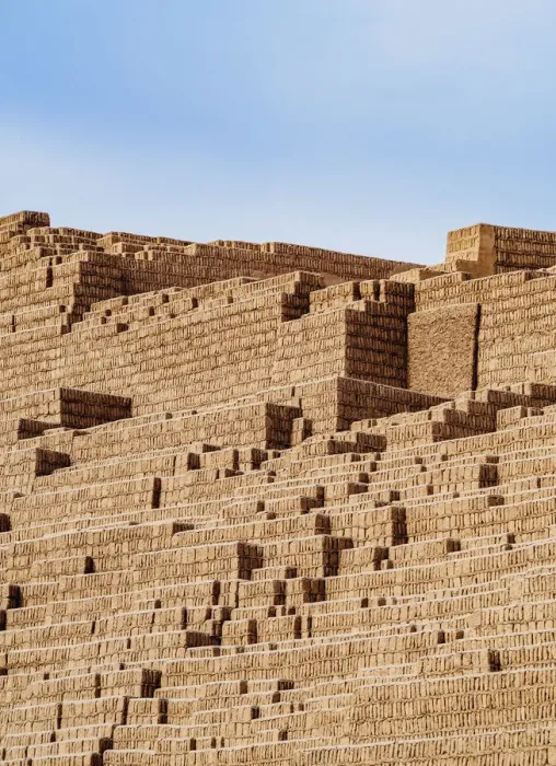 Framed Print : Huaca Pucllana Pyramid, Miraflores District, Lima, Peru