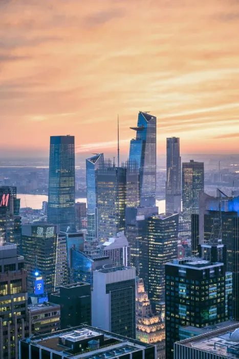 Framed Print : Hudson Yards, New York City, USA. High angle view of Hudson Yards district skyline Framed Print : Hudson Yards, New York City, USA. High angle view of Hudson Yards district skyline