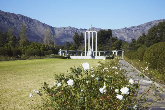 Framed Print : Huguenot Monument, Franschhoek, Western Cape, South Africa Framed Print : Huguenot Monument, Franschhoek, Western Cape, South Africa