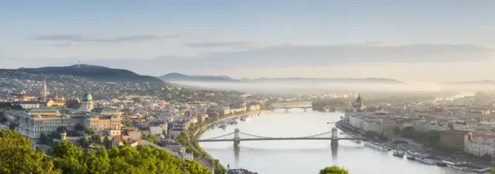 Framed Print : Hungary, Central Hungary, Budapest. Sunrise over Budapest and the Danube from Gellert Framed Print : Hungary, Central Hungary, Budapest. Sunrise over Budapest and the Danube from Gellert