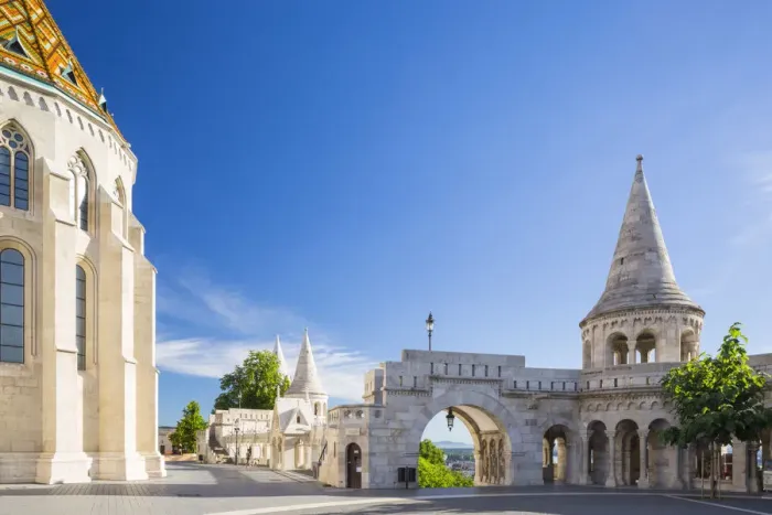 Framed Print : Hungary, Central Hungary, Budapest. St. Matthias Church is located adjacent to