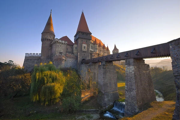 Hunyadi Castle or Corvins Castle, Hunedoara, Transylvania, Romania