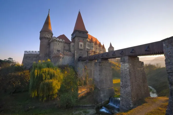 Framed Print : Hunyadi Castle or Corvins Castle, Hunedoara, Transylvania, Romania