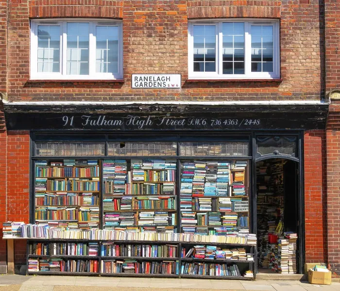Framed Print : Hurlingham Books, one of the oldest independent bookshops in London, England Framed Print : Hurlingham Books, one of the oldest independent bookshops in London, England