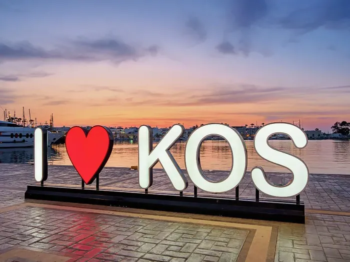 Framed Print : I love Kos Letters at the Harbour, Kos Town, Kos Island, Dodecanese, Greece Framed Print : I love Kos Letters at the Harbour, Kos Town, Kos Island, Dodecanese, Greece