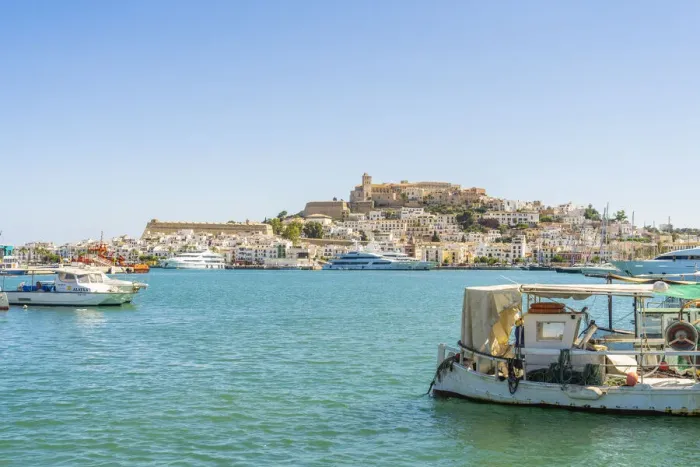 Framed Print : Ibiza old town featuring the castle of Ibiza, Ibiza Town, Ibiza, Balearic Islands, Spain Framed Print : Ibiza old town featuring the castle of Ibiza, Ibiza Town, Ibiza, Balearic Islands, Spain