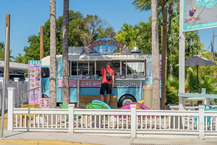 Framed Print : Ice cream van, Key West, Florida, USA Framed Print : Ice cream van, Key West, Florida, USA