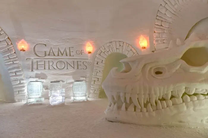 Framed Print : Ice Hotel Games of Thrones themed, (Snow Village Lapland Hotel), Muonio close to Framed Print : Ice Hotel Games of Thrones themed, (Snow Village Lapland Hotel), Muonio close to