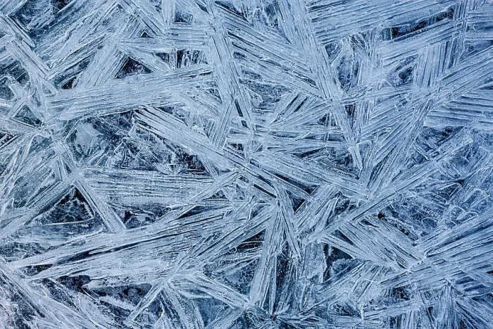 Framed Print : Ice patterns on Georgian Bay, Muskoka, Ontario, Canada