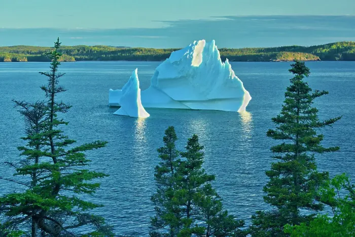 Framed Print : Iceberg in Bonavista Bay, Eastport, Newfoundland & Labrador, Canada Framed Print : Iceberg in Bonavista Bay, Eastport, Newfoundland & Labrador, Canada