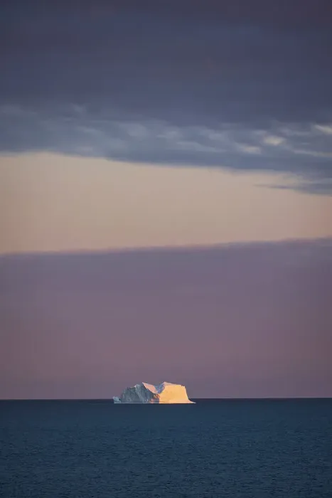 Framed Print : Icebergs in the High Arctic, Northern Greenland