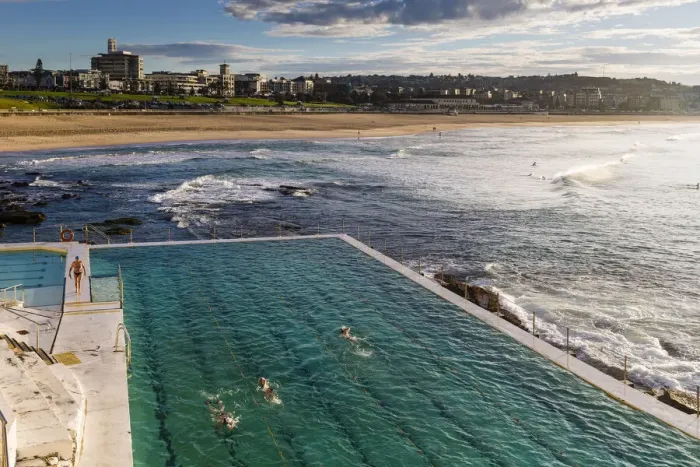 Framed Print : Icebergs Ocean Pool at Bondi Beach, Sydney, New South Wales, Australia Framed Print : Icebergs Ocean Pool at Bondi Beach, Sydney, New South Wales, Australia