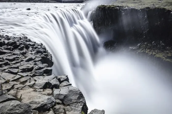 Framed Print : Iceland, Northeast Iceland, Vatnajokull National Park, Dettifoss waterfall Framed Print : Iceland, Northeast Iceland, Vatnajokull National Park, Dettifoss waterfall