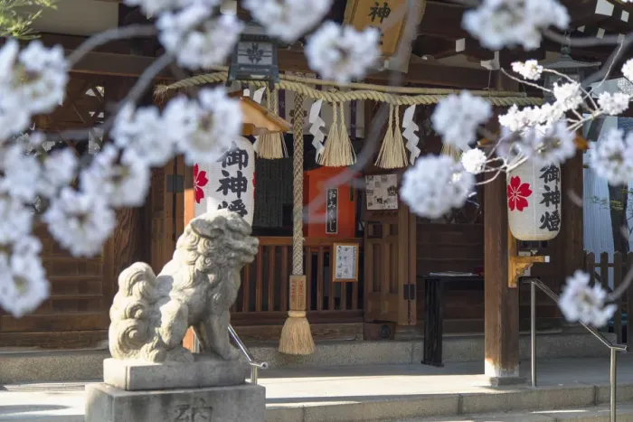 Framed Print : Ichinomiya shrine, Kobe, Kansai, Japan
