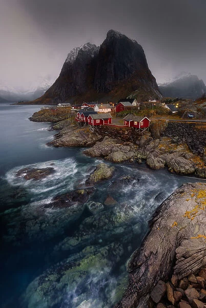 Iconic village Hamnoy, Lofoten Islands, Norway