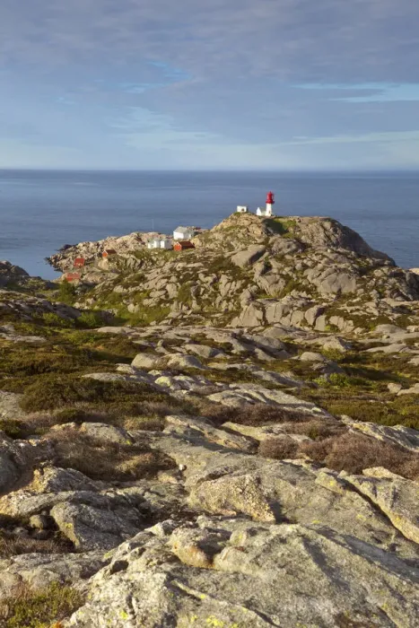Framed Print : The idyllic Lindesnes Fyr Lighthouse, Lindesnes, Norway Framed Print : The idyllic Lindesnes Fyr Lighthouse, Lindesnes, Norway