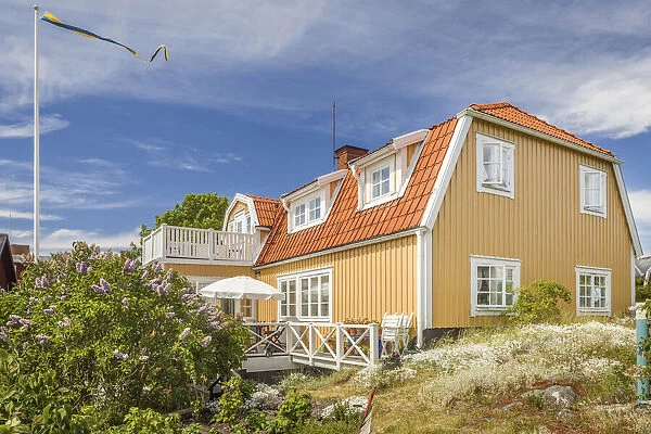 Idyllic summer house in Landsort on the archipelago island of A-ja, Stockholm County