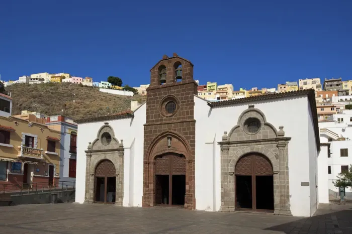 Framed Print : Iglesia Nuestra Senora de la Ascuncion, San Sebastian, La Gomera, Canary Islands, Spain Framed Print : Iglesia Nuestra Senora de la Ascuncion, San Sebastian, La Gomera, Canary Islands, Spain