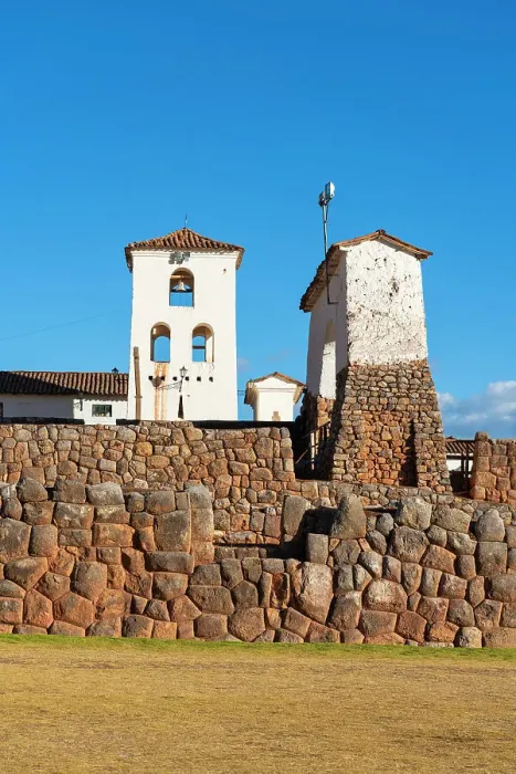 Framed Print : Iglesia de Nuestra Senora de la Natividad Church, Chinchero, Sacred Valley, Urubamba Province, Cusco Region, Peru