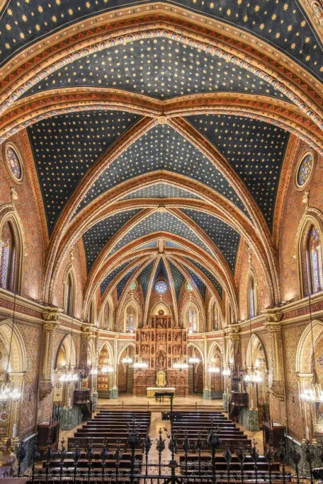 Framed Print : Iglesia de San Pedro church with its ornate ceiling covered in gold stars, Teruel Framed Print : Iglesia de San Pedro church with its ornate ceiling covered in gold stars, Teruel