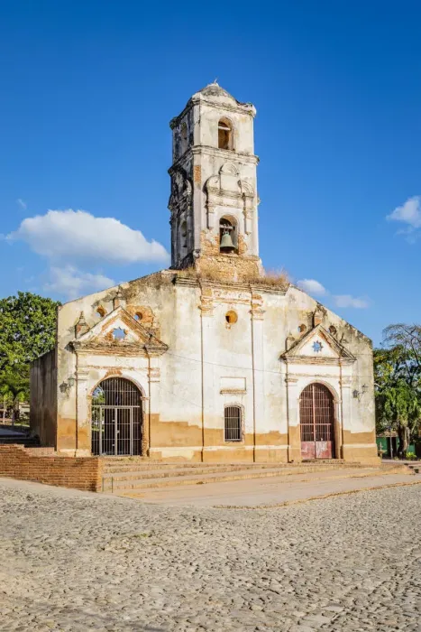 Framed Print : Iglesia de Santa Ana in Trinidad, Sancti Spiritus, Cuba