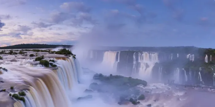 Framed Print : Iguacu Falls, Parana State, Brazil