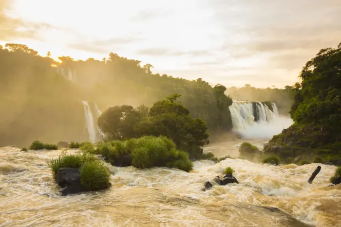 Framed Print : Iguacu Falls, Parana State, Brazil Framed Print : Iguacu Falls, Parana State, Brazil