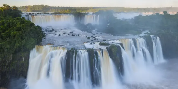 Framed Print : Iguacu Falls, Parana State, Brazil