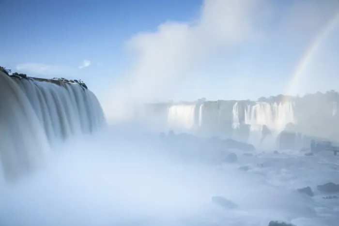 Framed Print : Iguacu Falls, Parana State, Brazil