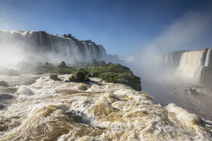 Framed Print : Iguacu Falls, Parana State, Brazil Framed Print : Iguacu Falls, Parana State, Brazil
